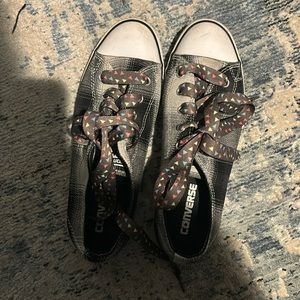 Converse Alstar W 8 Barely Worn Colorful Lases